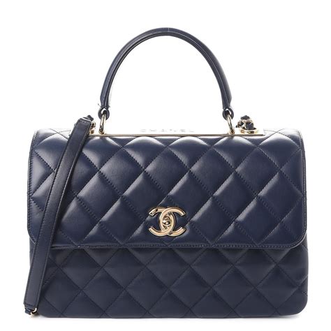 chanel blue grey flap|chanel lambskin medium flap bag.